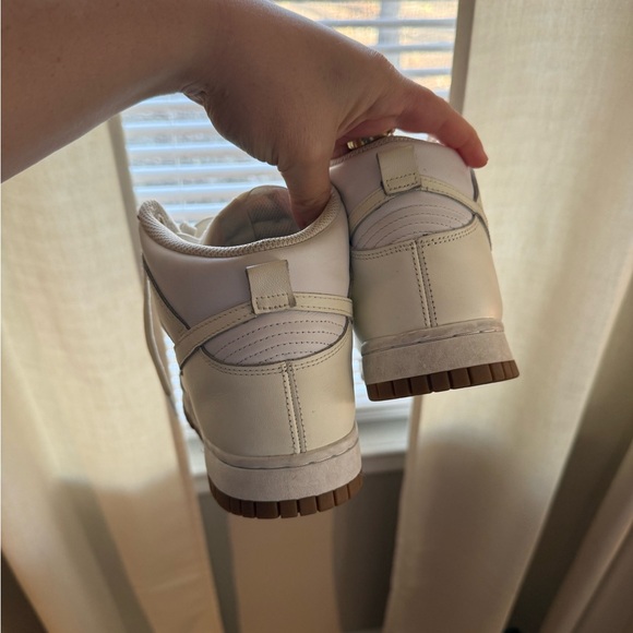 Nike Dunk High Sail Gum Sneakers - Picture 5 of 6